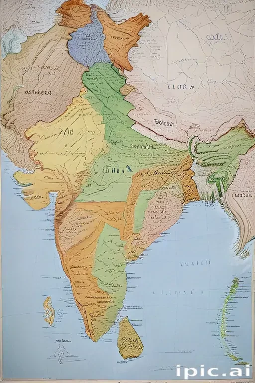 map of india