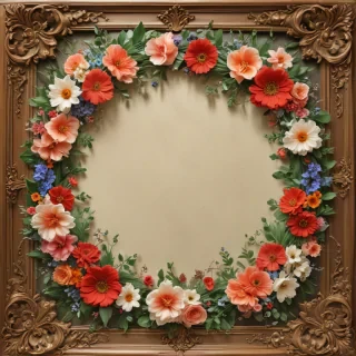 floral frame