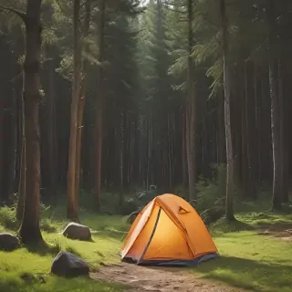 camping background
