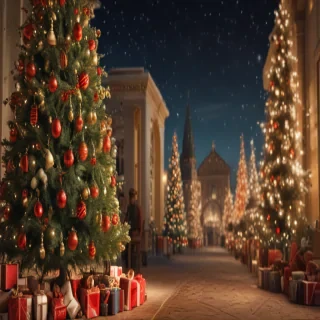 pretty christmas background