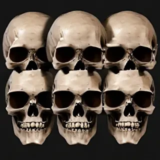 png skull