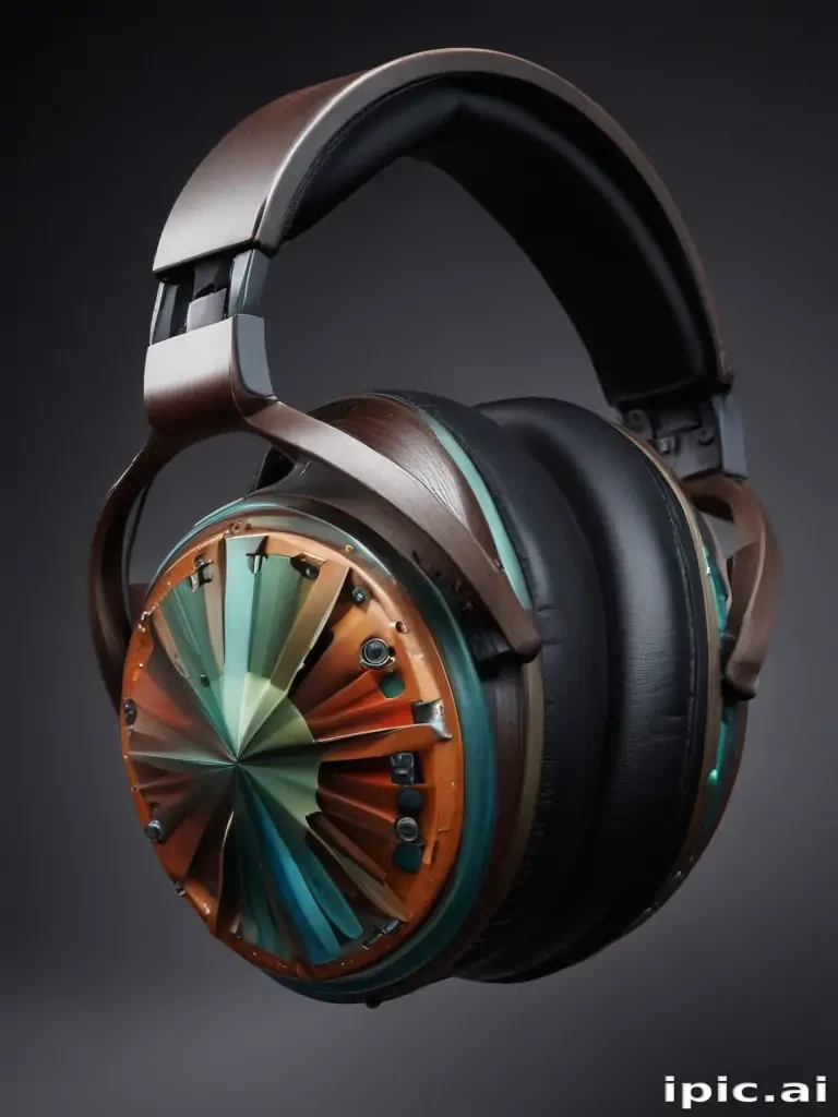 headphones background