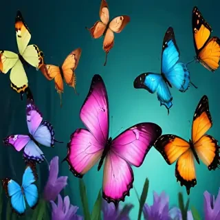 beautiful butterflies wallpaper