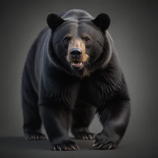 black bear png