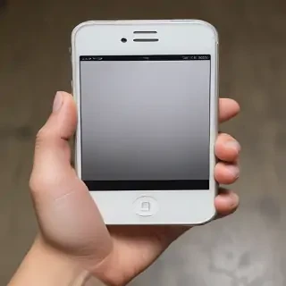 hand holding cell phone