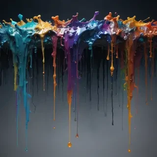drippy backgrounds