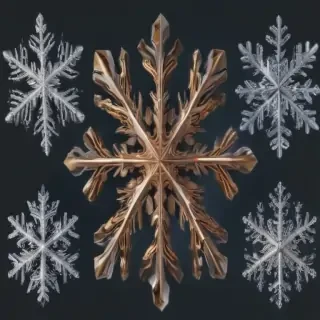 transparent snowflakes png