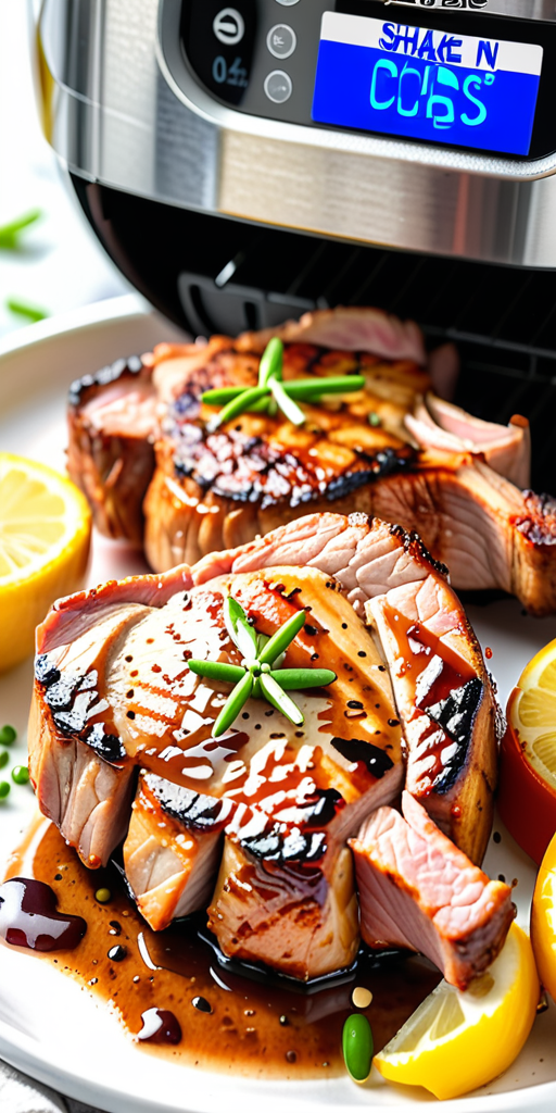 shake n bake pork chops in air fryer