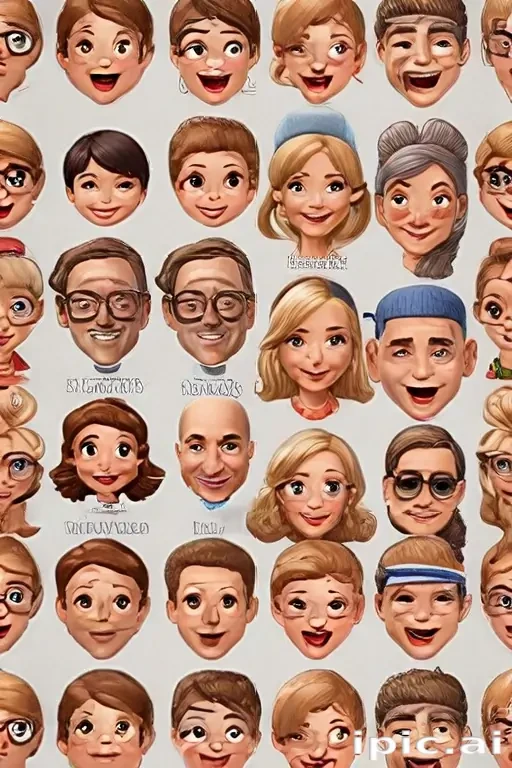 family emojis