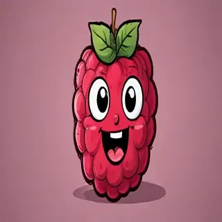 raspberry cartoon