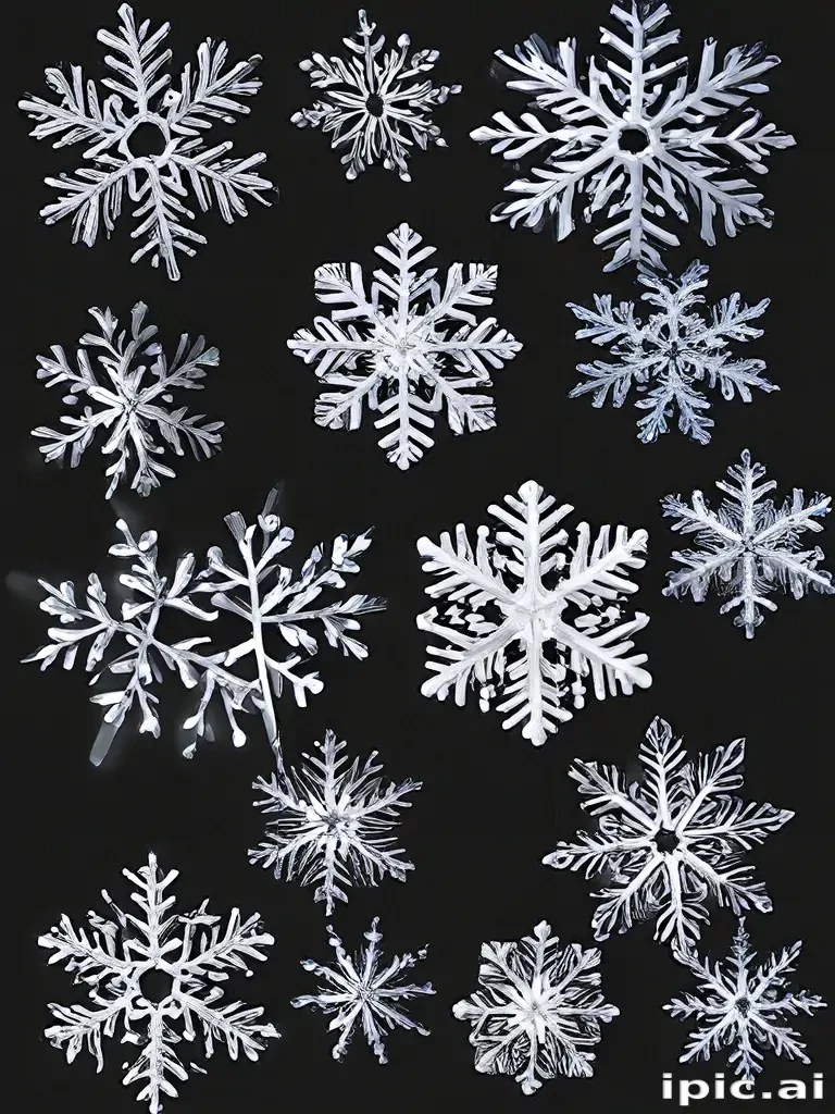 snowflakes png transparent