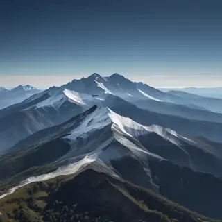 transparent mountains