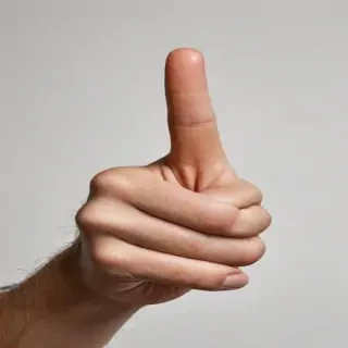 you pointing finger