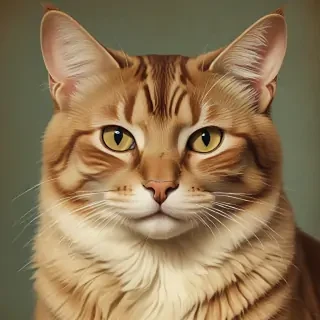 vintage cat illustration
