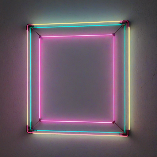 neon frame