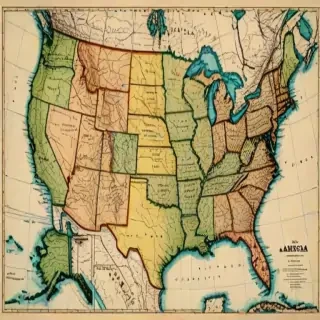 map of america