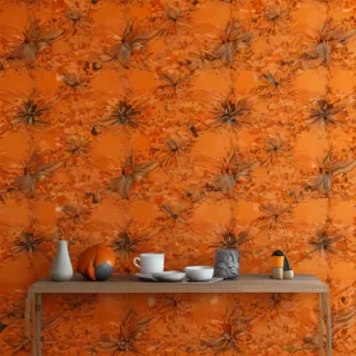 cute orange wallpaper