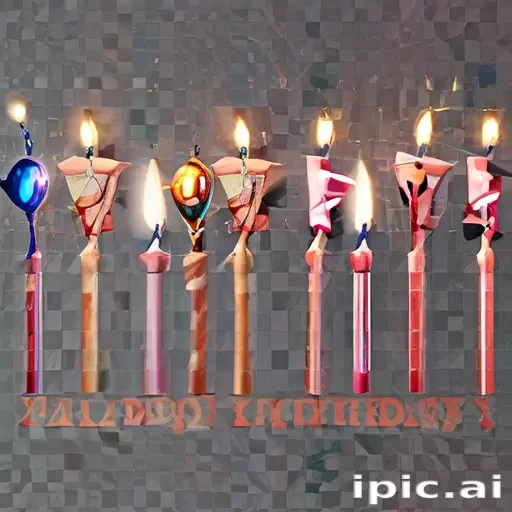 happy birthday transparent background