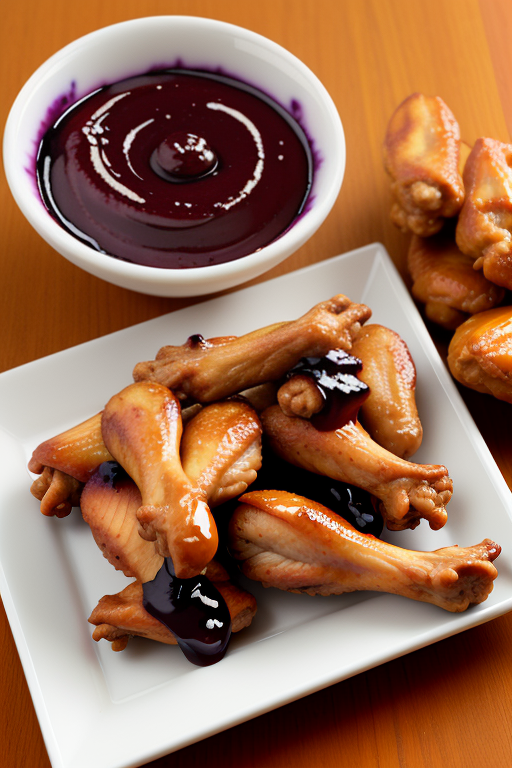 peanut butter and jelly chicken wings