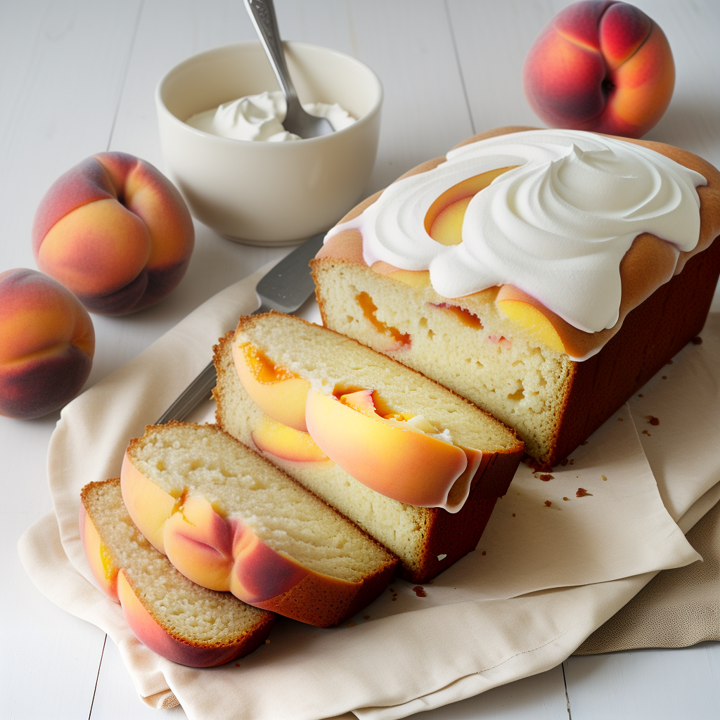 peaches and cream loaf recipe