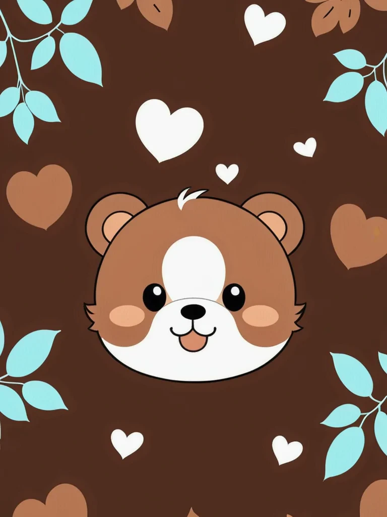 cute aesthetic wallpapers brown