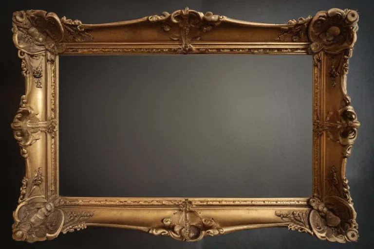 antique frame png