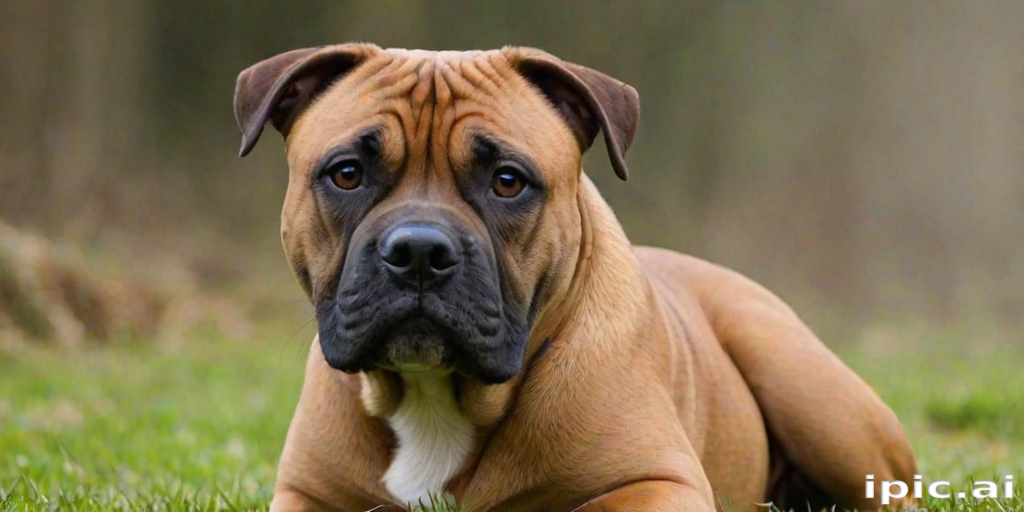 staffy bull bullmastiff