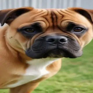 staffy bull bullmastiff