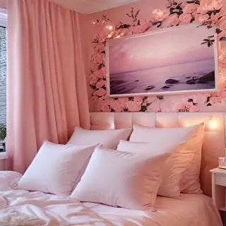 aesthetic bedroom background