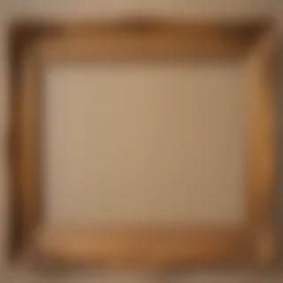 wooden picture frame png