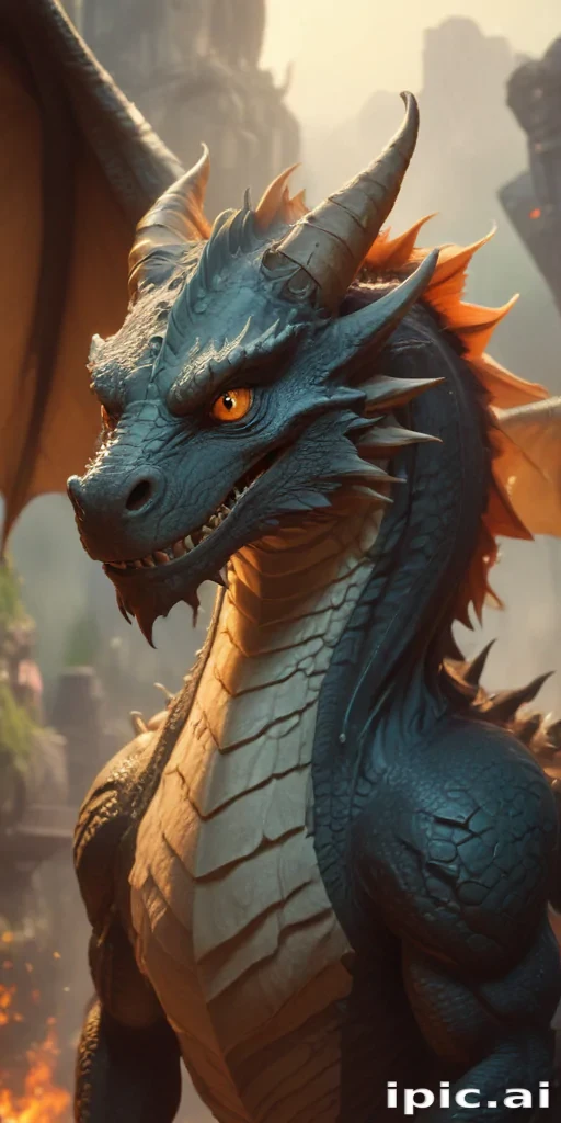 cartoon dragons