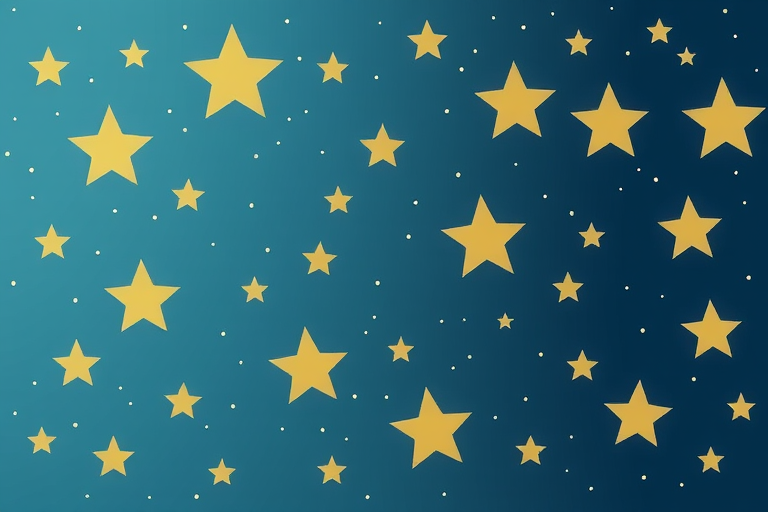 christmas stars clipart