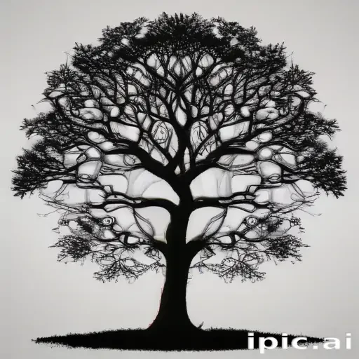 silhouette tree png