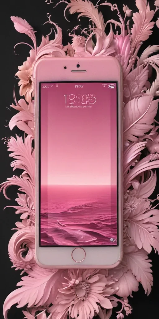 phone pink wallpaper