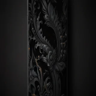 black iphone wallpaper
