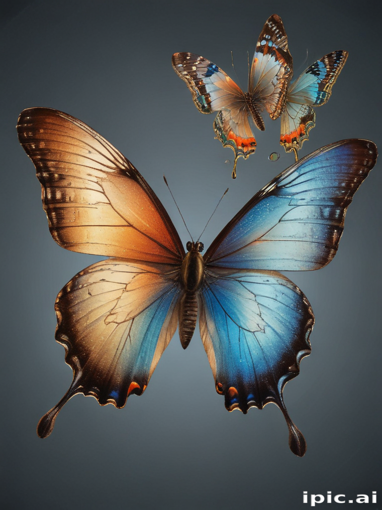 Stunningly Colorful Butterflies Showcasing Vibrant Patterns and ...