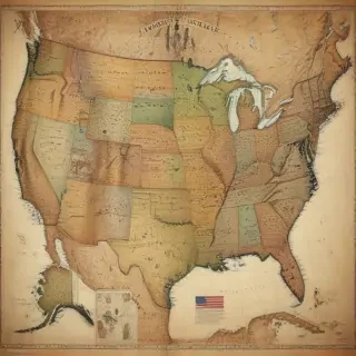 map united states