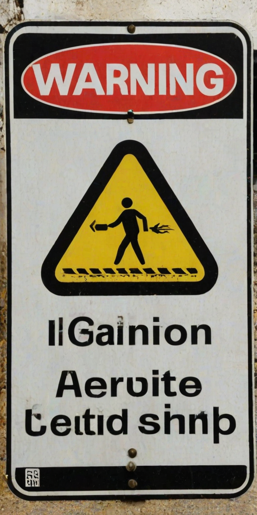 warning sign