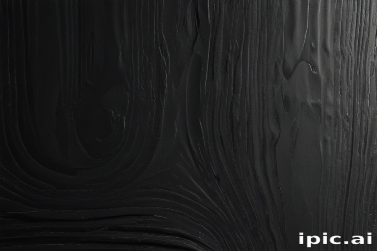 Textured Black Surface with Subtle Patterns and Depth for Artistic Use