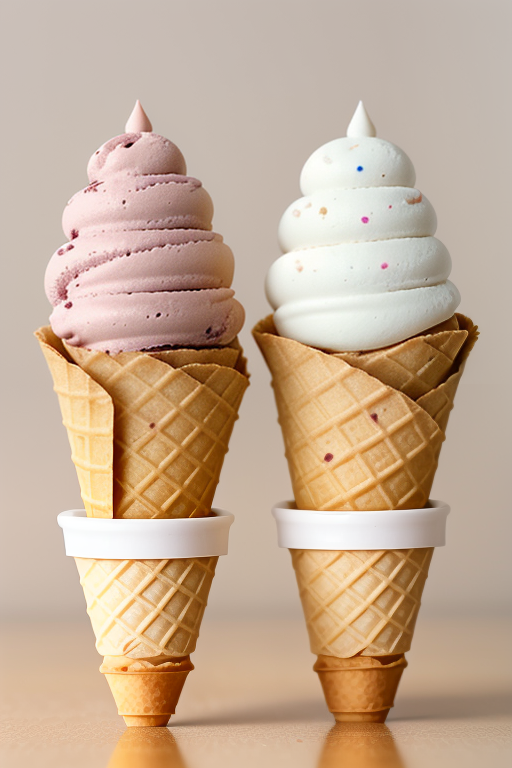 mini ice cream wafer cones