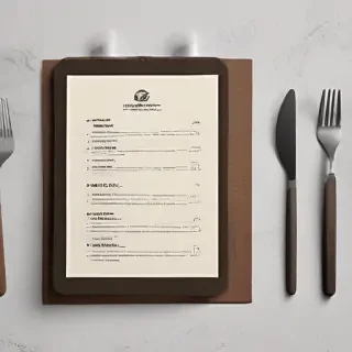 restaurant menu mockup free
