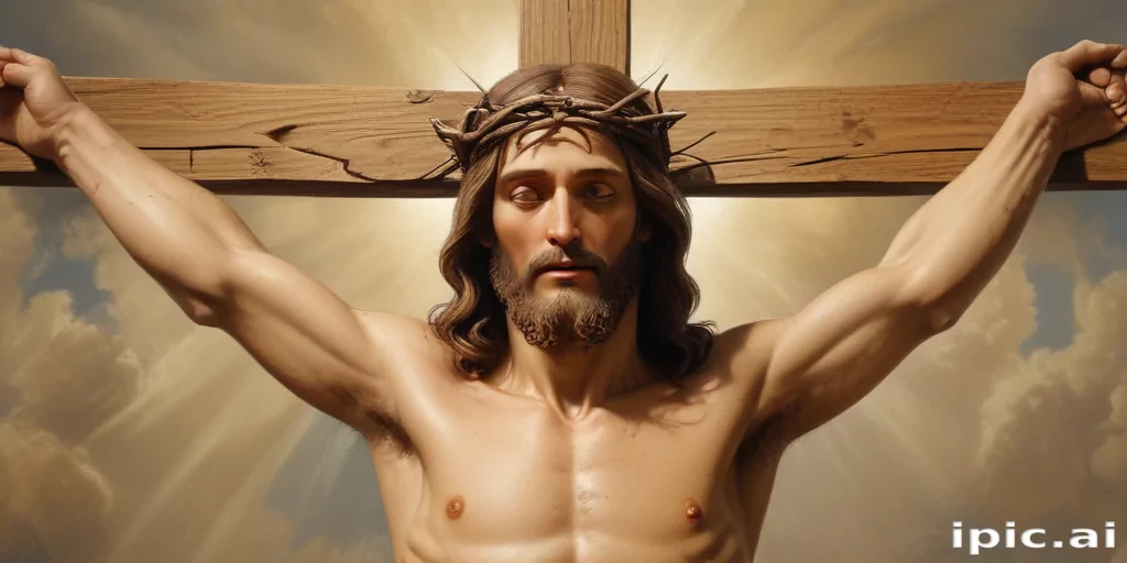 images of jesus christ on cross
