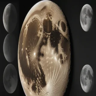 vintage moon