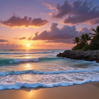 beach screensaver iphone