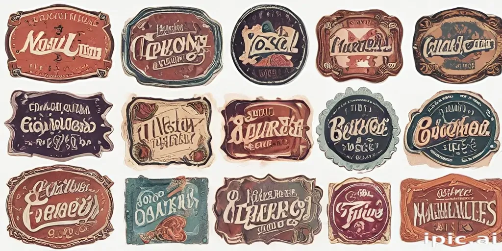 vintage stickers png