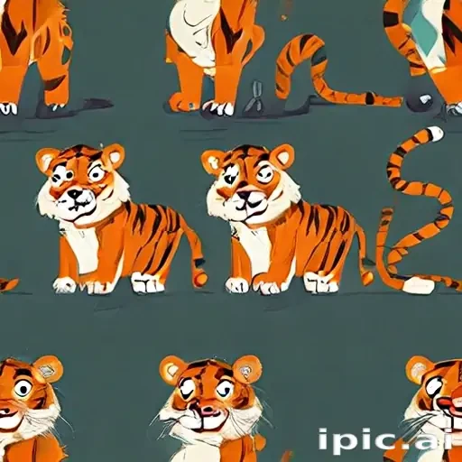 tiger cartoon tiger