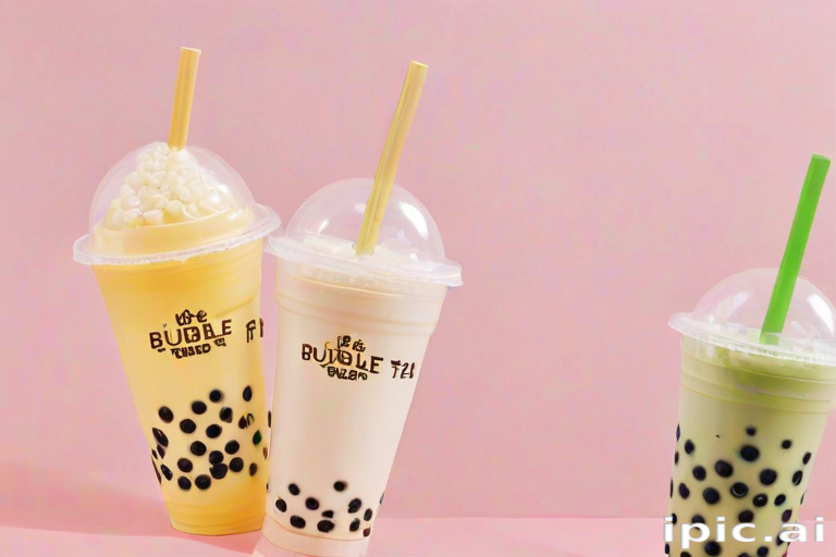 bubble tea background