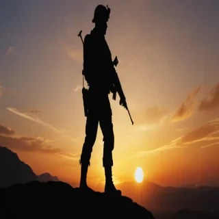 soldier silhouette