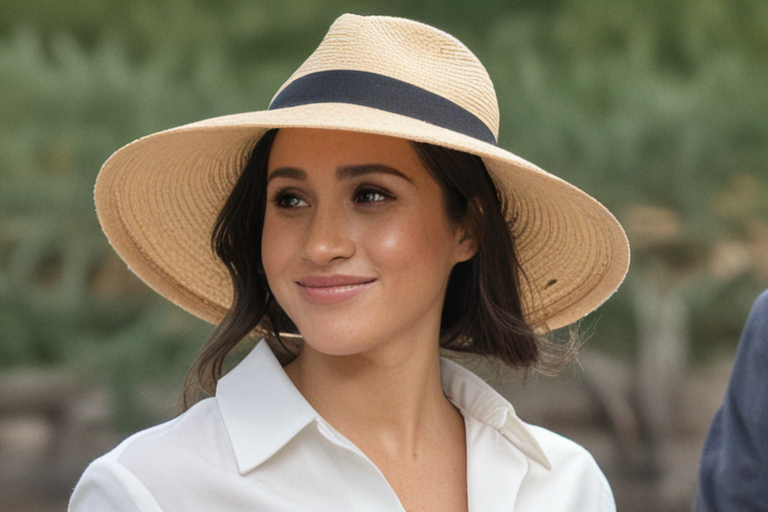 Meghan Markle beach hat