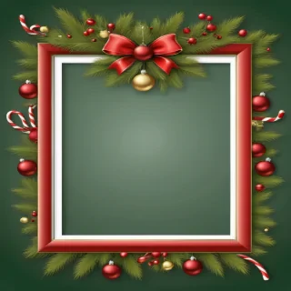 christmas frame clip art